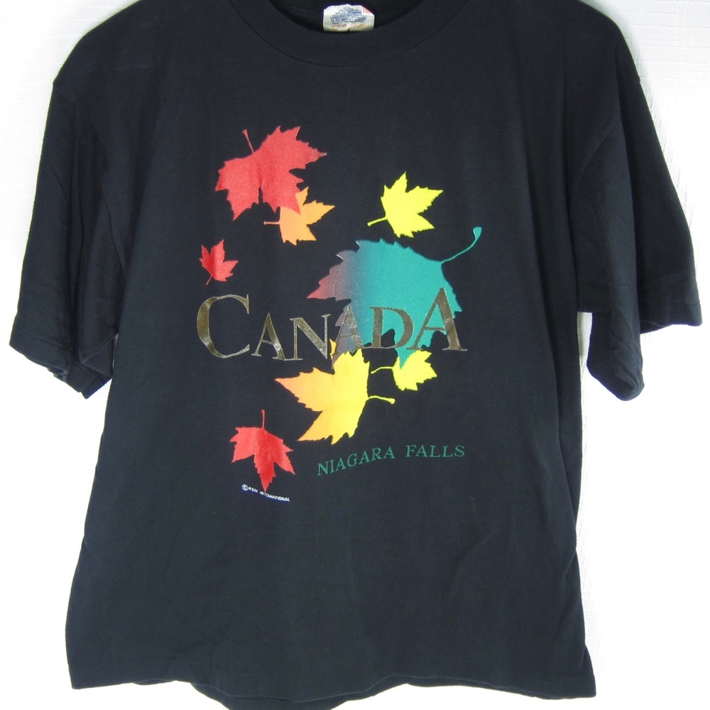 Vintage Canada Niagra Falls Tee Shirt Size L
